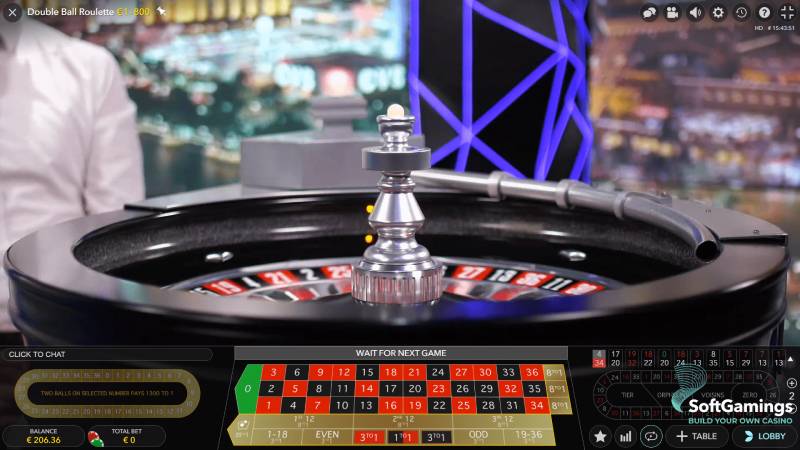 Các loại cược trong Double Ball Roulette