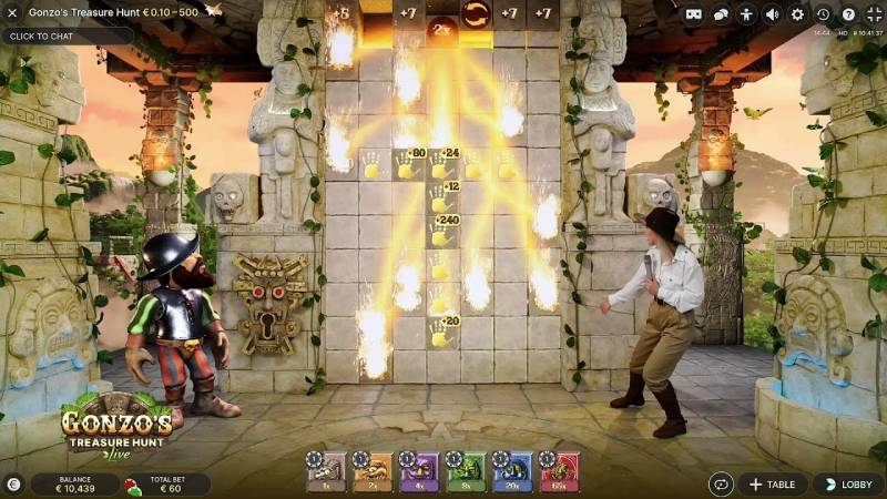 Cách chơi Gonzo’s Treasure Hunt trên S666