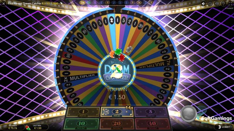 Luật Chơi Dream Catcher – Hướng Dẫn Chi Tiết Cho Người Mới 4 Hệ số nhân đặc biệt – 2X và 7X